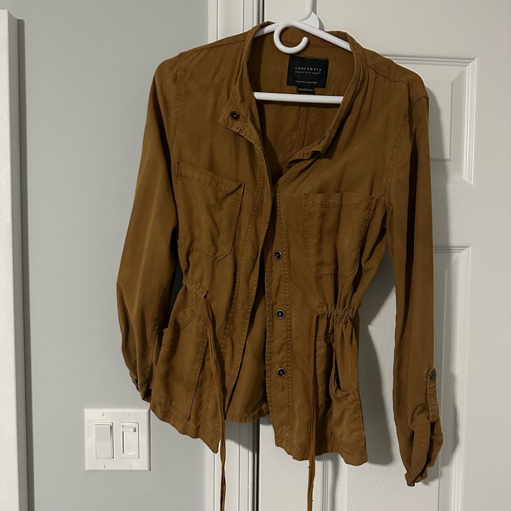 Sanctuary Brown Utility Jacket